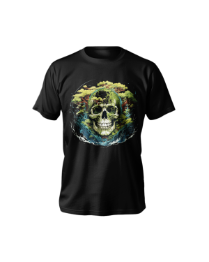 Camiseta Nature Skull - Unissex