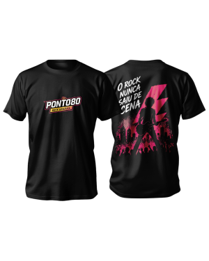 Camiseta Banda Ponto80 - Unissex