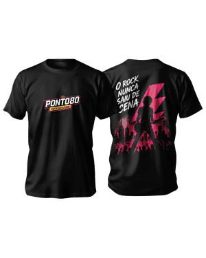 Camiseta Banda Ponto80 de rock com estampa exclusiva – Fenner T-shirt